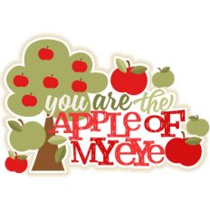 you are the apple of my eye title