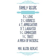 family recipe