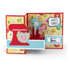 pop up box card baking