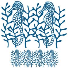 seahorse border