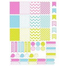 colorful planner stickers