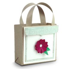 flower favor bag