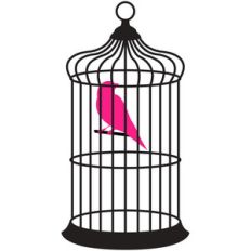 tall birdcage