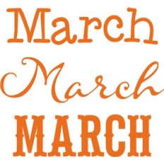 march