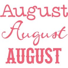 august