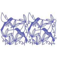 hummingbird repeatable border