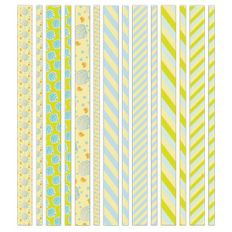 beach-themed washi strips