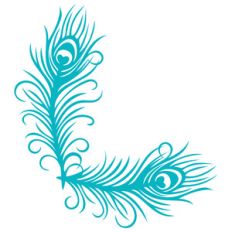 peacock feather corner