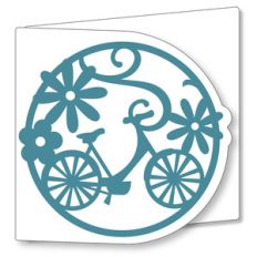 circle card - bike