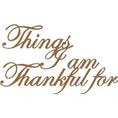 things i am thankful for phrase