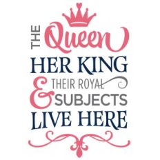 the queen king live here