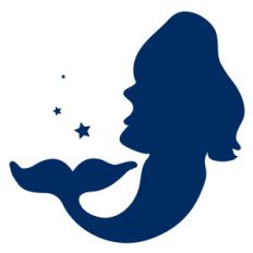 mermaid silhouette
