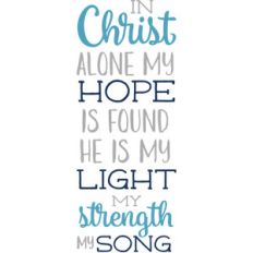 christ hope light strength song