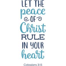 peace of christ rule heart