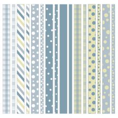 striped and dotted washi tape