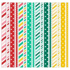 stripes and polka dot washi tapes