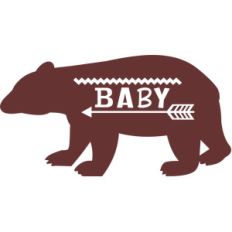 bear baby arrow
