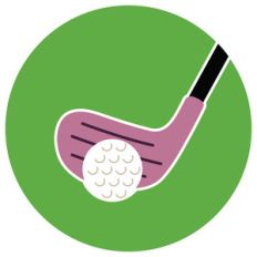 golfing icon