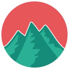 mountain range icon