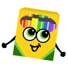 box of crayons toon