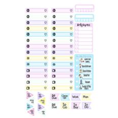 pastel dreams planning labels and flags kit