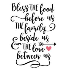 bless the food before us phrase