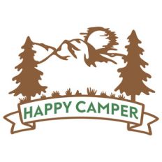 happy camper banner