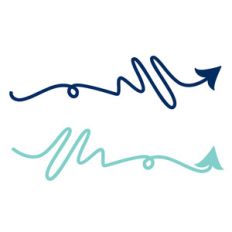 scribble arrows set