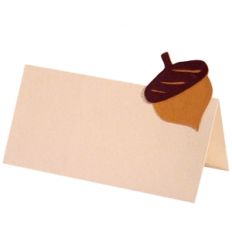 acorn placecard