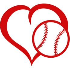baseball heart