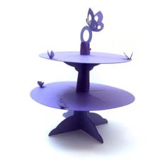 butterfly cake stand