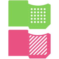 3x4 library pocket set