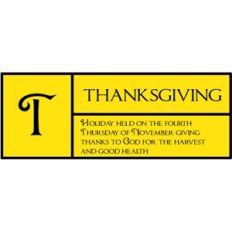 t is for thanksgiving pc