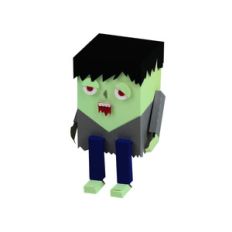 zombie mini monster shelf sitter