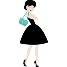 tiffany - dress and purse