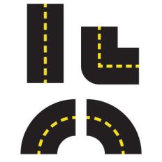 printable play roads