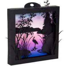 heron cove 3d shadow box