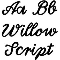 willow font