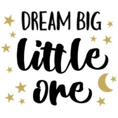 dream big little one