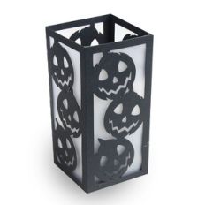 pumpkin halloween candle holder