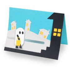 trick or treat motion folded card