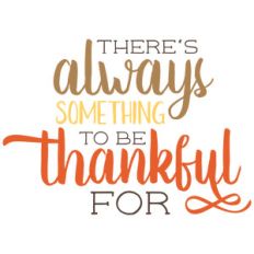 thankful for phrase