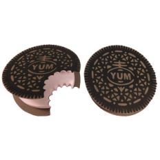 chocolate sandwich cookie notepads