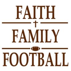 faith family football