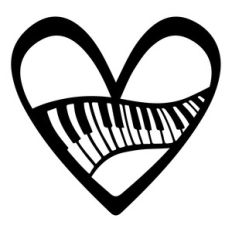 piano heart