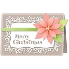 poinsettia card kit