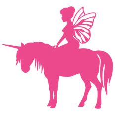 fairy and her unicorn