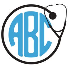 stethoscope monogram frame