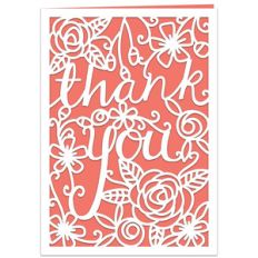 thank you card