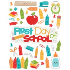 first day of school planner set